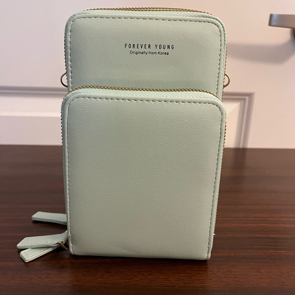 Forever Young Light Green Crossbody Bag
